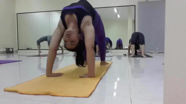 Yoga class