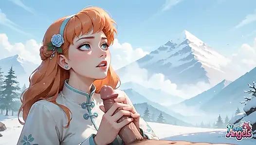 Crot sperma hangat: Snowy Peaks & Luscious Pleasure