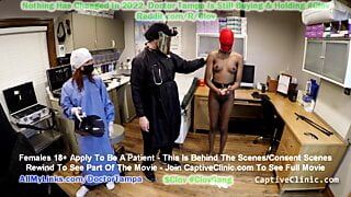 Beatiful Ebony Teen Jewel Taken By Doctor Tampa, Nurse Stacy Shepard, 4 BDSM Violet Wand Impact Play At CaptiveClinicCom