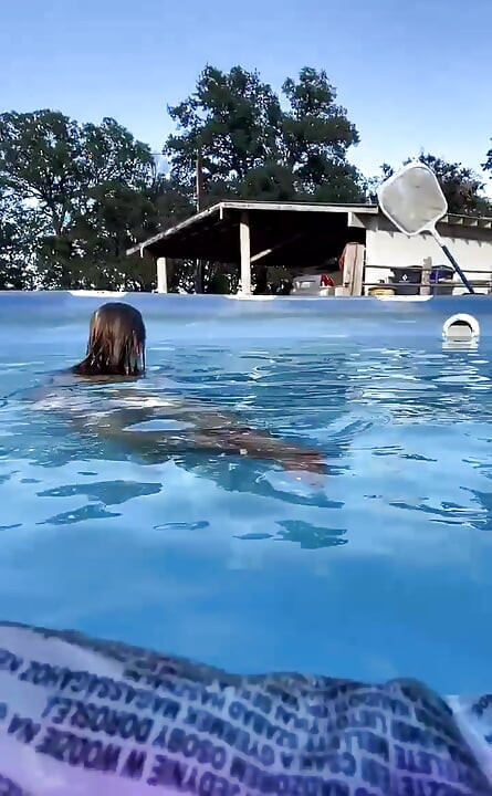 Riacho começou a nadar