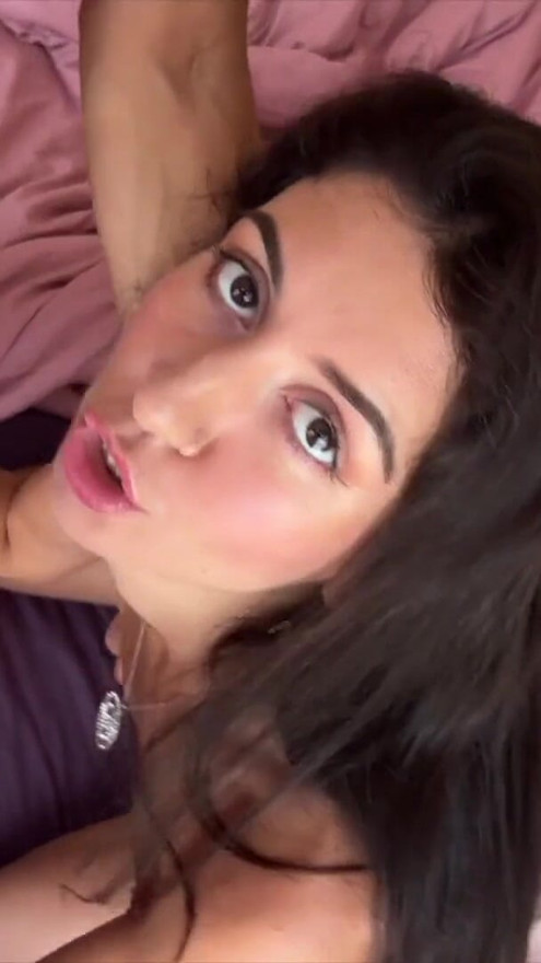 Cuckold woke up from the fact that his unfaithful lover was fucked in the mouth and pussy at once | Clip 1