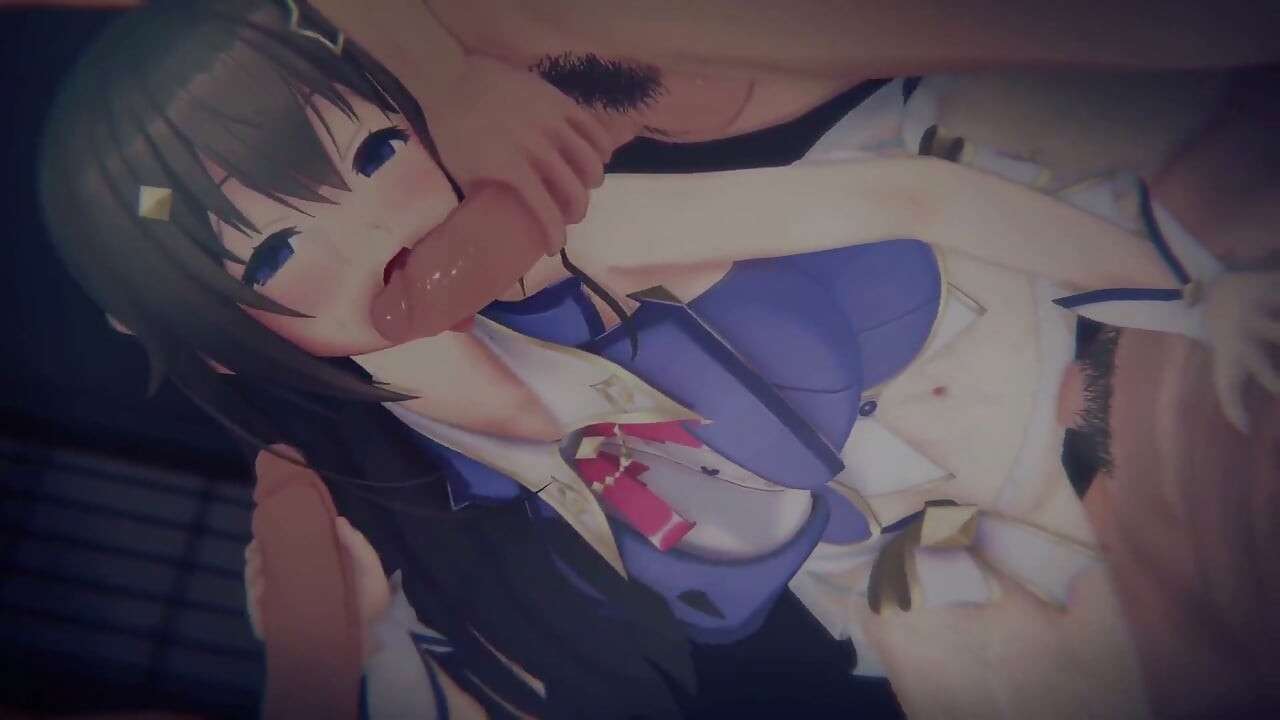 [vtuber] - Tokino Sora Broadcast Interrupted (bound Daisenpai & POV Sandwich DP) (4k/60fps)
