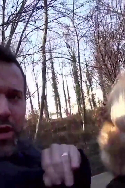 Bubble butt MILF fucked outdoor