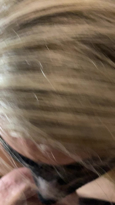 Milf sucks dick
