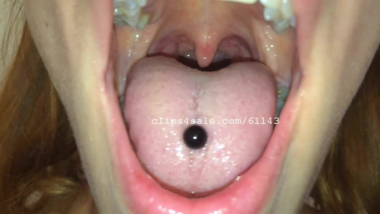Mouth Fetish - Silvia Mouth Video 2