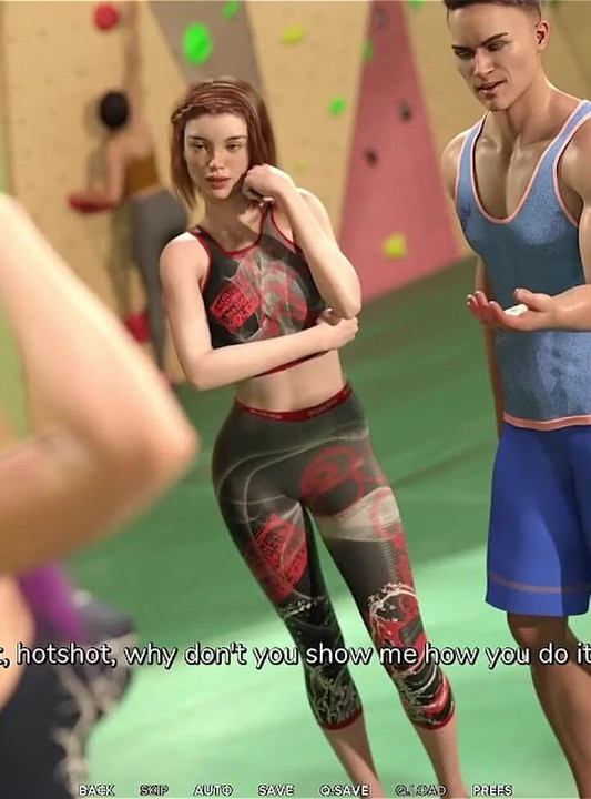 Taboo University - Bouldering with Cute Red Head and Blind College Girl