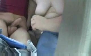 Fat Mature sex in car