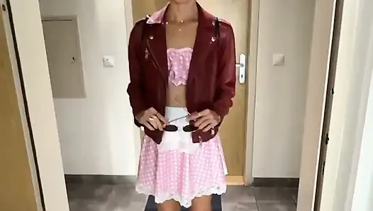 Cleaning Lady Was Undressed by the Client