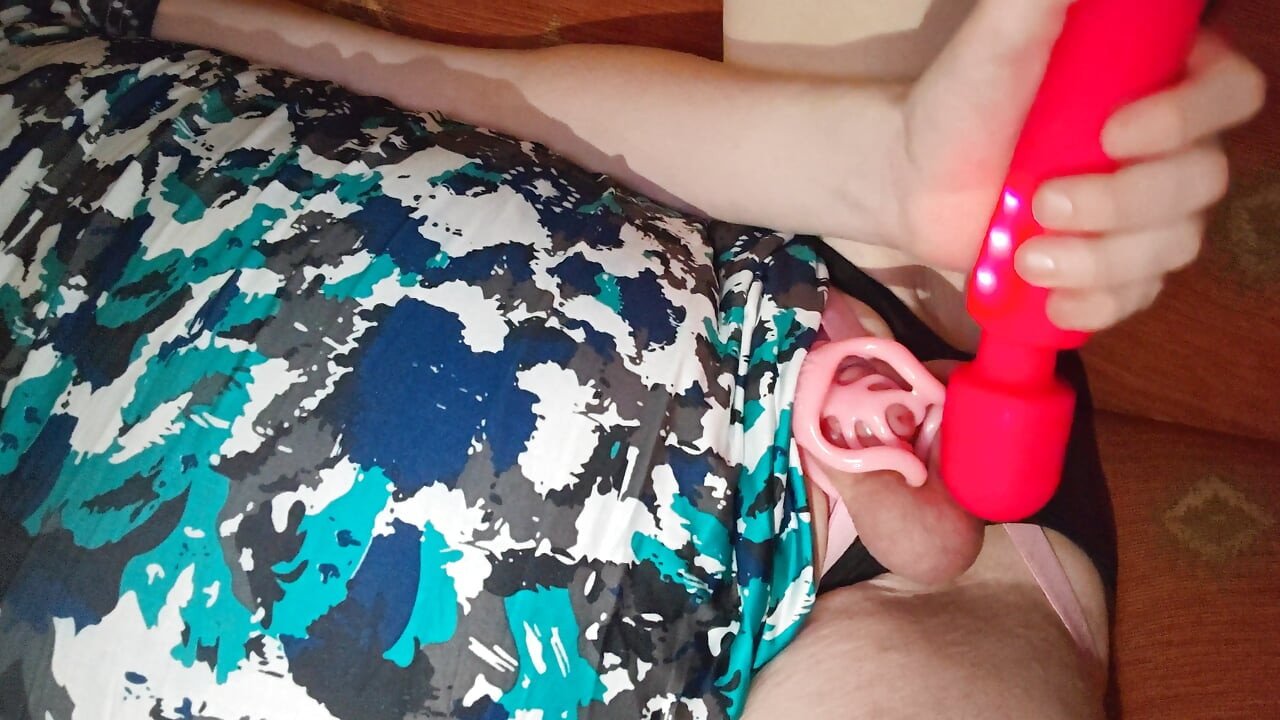 Zoe Jarvis transgende 39 having a play with clit in locktober Day 24 M2f disabled British English England UK