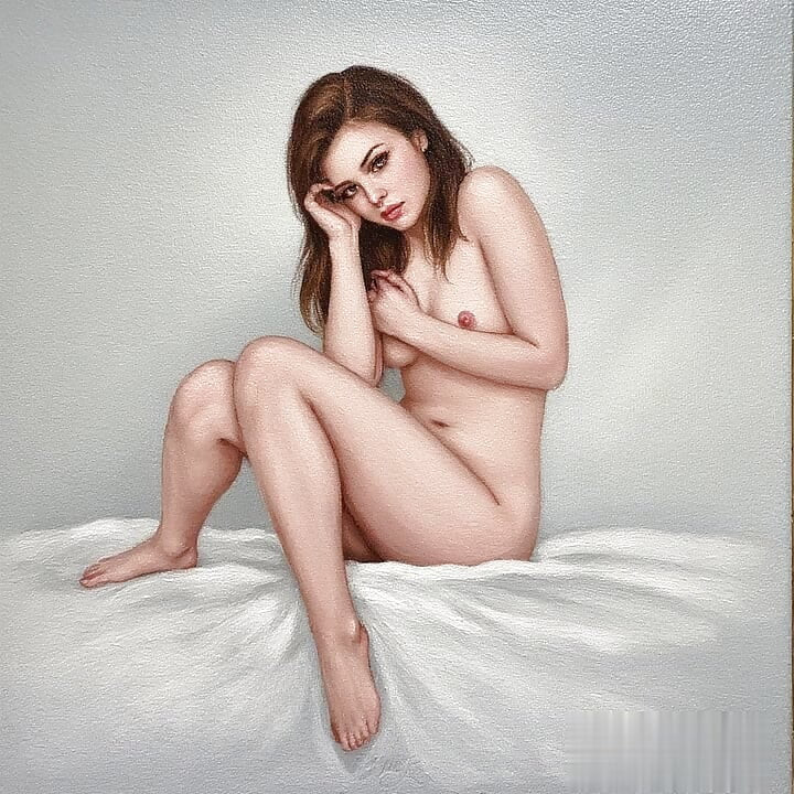 오일 페인팅 리얼리즘 소녀 영화 걸작의 비밀 공개