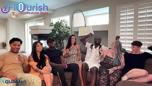 Mrflourish podcast ertesi sabah Vegas'ta 8 ppl onun karmaşık için bölüm filme önünde