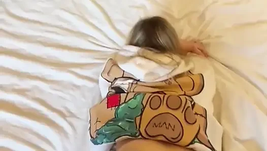 Taking it from behind