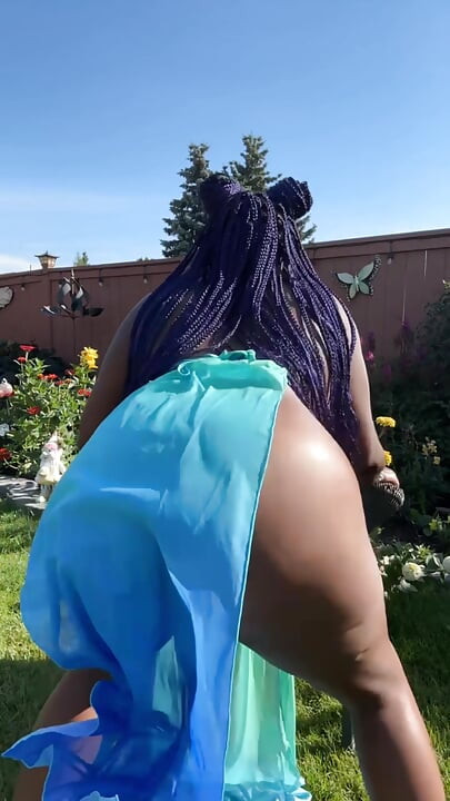 Amatérské Ebony Twerk Video
