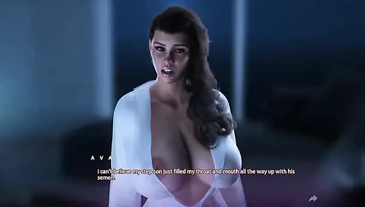 Stiefmutter lutscht meinen schwanz