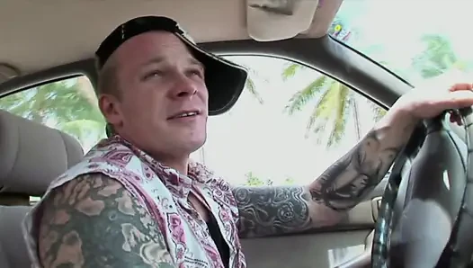Busty teen gets picked up and slammed by big cock