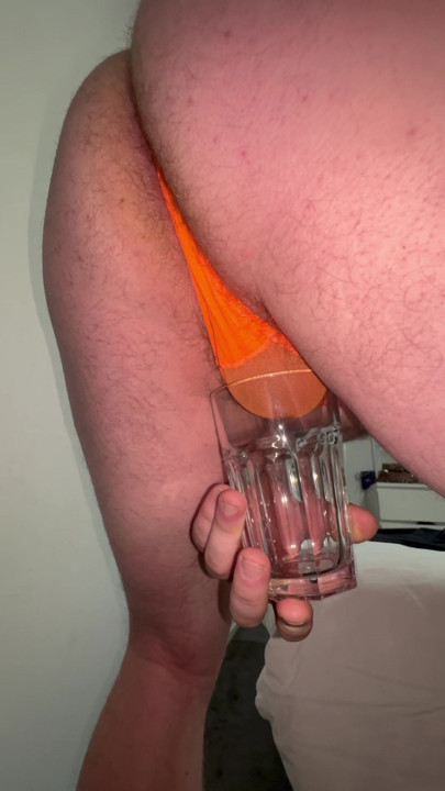 Orange panties