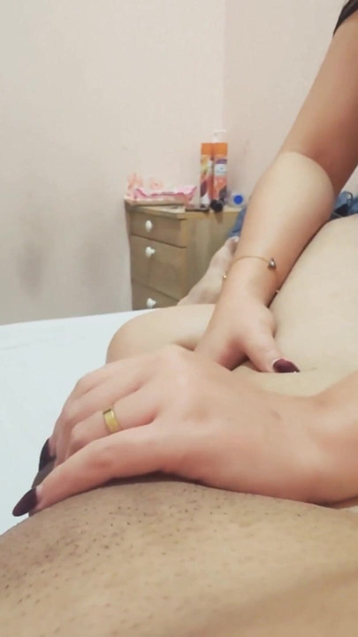 Sweet body massage after hard fuck | Clip 2
