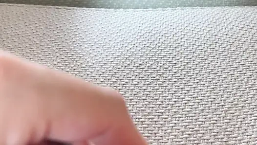 She start to play near mirror and dont stop until have orgasm