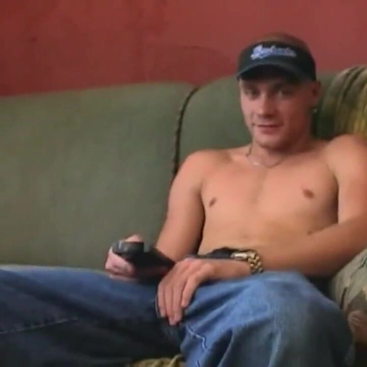 Straight friend masturbation