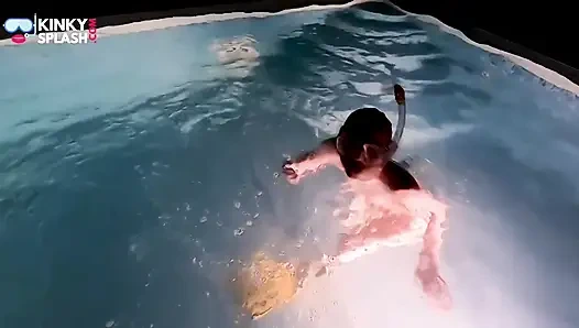 Naked Snorkel Night Slut Underwater Play