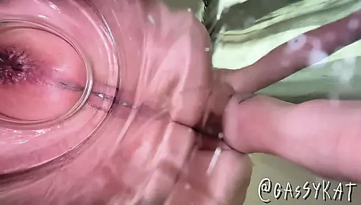 Kavanozda çıplak osuruk