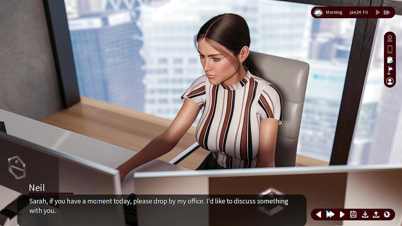 Whispers of Desire 18 Sarah, Neil'in Nicole'den sakso çekmesinin videosunu içeren bir flash sürücü buldu