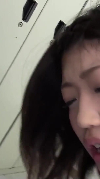 Iconic moment from "Petite Japanese Girl seduce to Creampie Fuck by old Baseball Coach after Lesson"