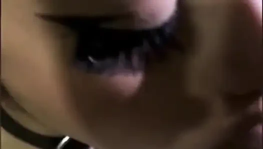 Готическую телочку трахнули