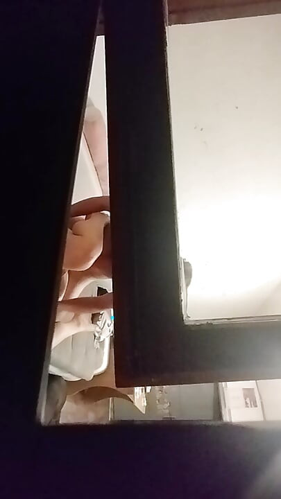 Through the window