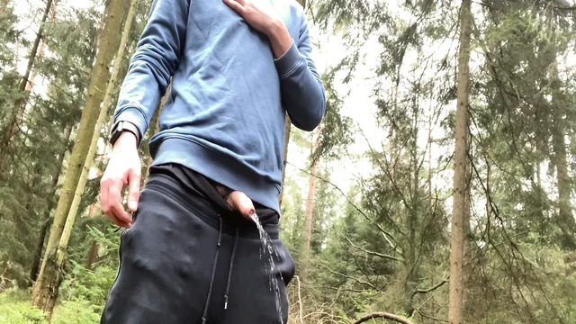 Hot and steamy piss session with cum