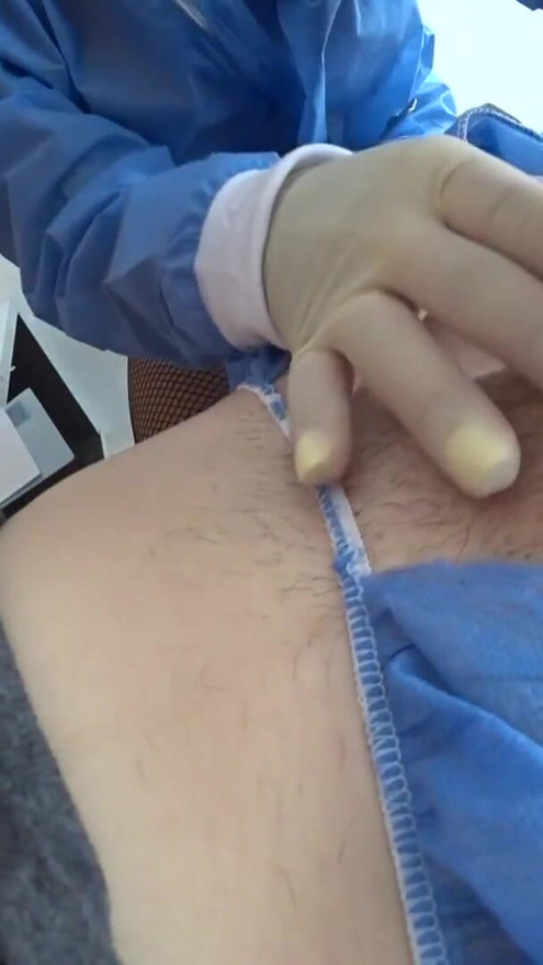 1 DAY: HOT NURSE was Surprised by the Patient.  Hospital | Clip 1