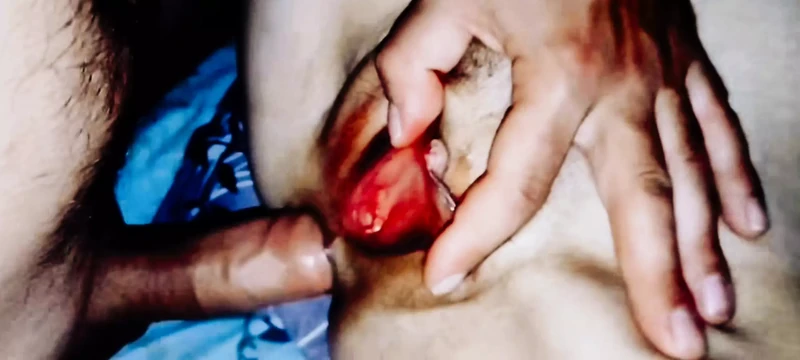 Pov close up and with open pussy lips