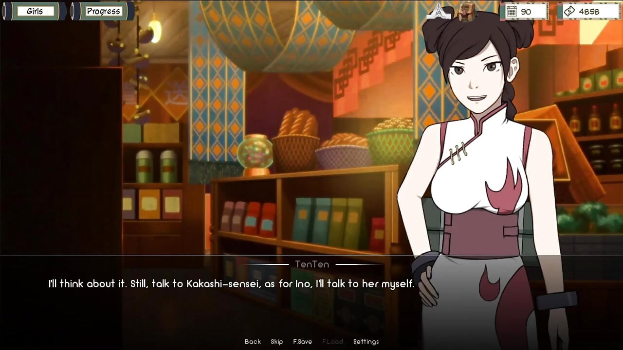 Naruto - Kunoichi Trainer v0.13 Teil 39 Ten Ten Ten massage von Loveskysan69