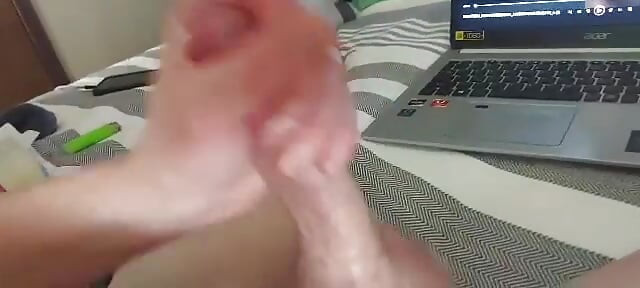 STROKING TO CUM