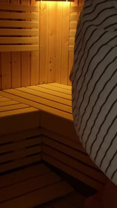 Jaw-dropping moment from "Caught masturbating in public sauna, strangers panties"