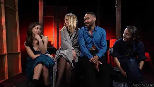 Das Collective Pre Und Post Shooting Interview Mit Mona Wales, Mickey Mod, Kino Payne, Elise Graves