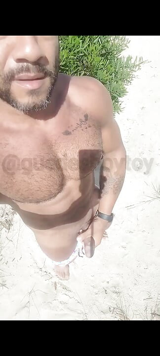 Masturbation on the Beach