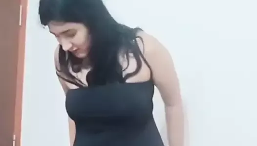Hot Looking Indian Girl Wearing Clothes After Sex