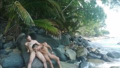 Benji Vega and Xisco go to a nudist beach in Puerto Vallarta