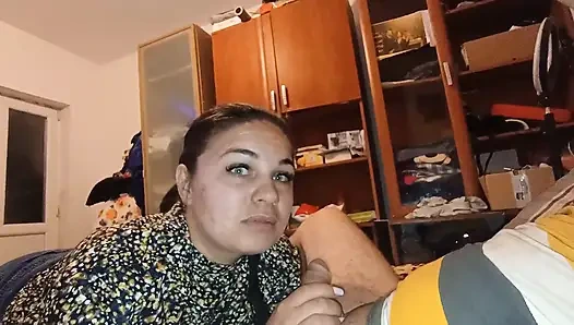 Bütün Gece ağzımda Alet Ve Boşalma Yutuyorken