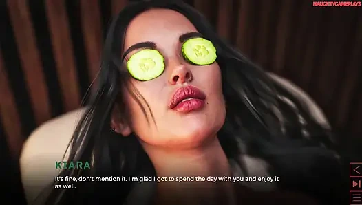 The Synthetic Part 11 By Carbon - Stepmom Has The Best Huge Boobs & Juicy Nipples , Two Sexy MILFS