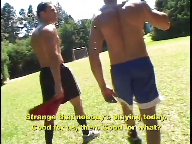 Football Players Apollo Max and Ariel Help Each Other to Blow off Some Steam After Hard Game