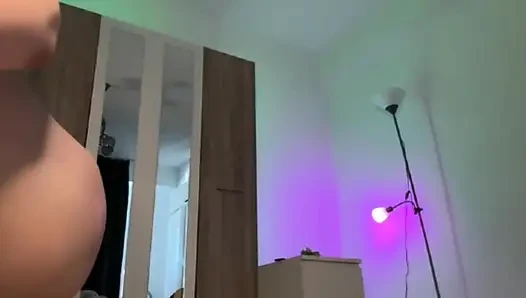 Riding on dildo anal with jucielussie
