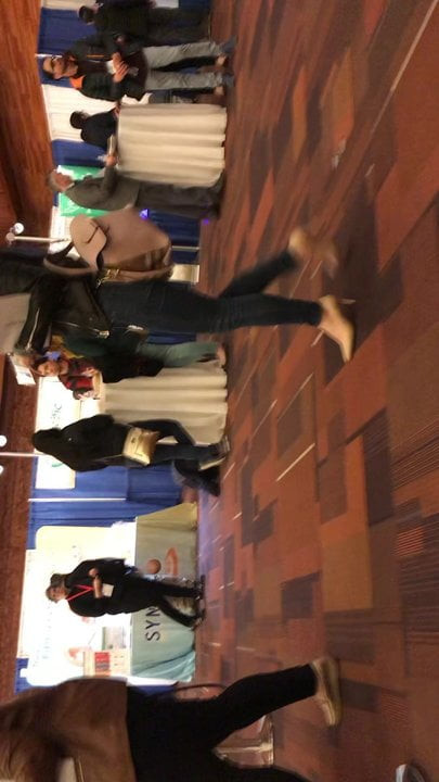 Heels at hotel