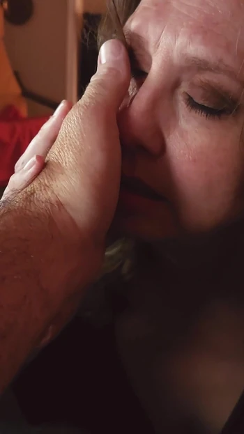 Captivating moment from "A desperate divorced Mature MILF seduces a young man in her church, but she want more then his hot"