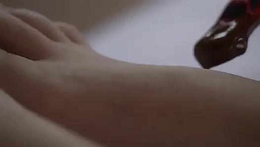 Driving around her body