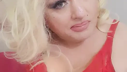 Bad Sissy selfpunishment whipping her ass.
