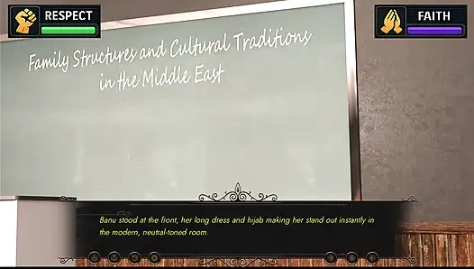 Banu in the West 3 First Day Lecturing and Then Sofia so Weird at Home