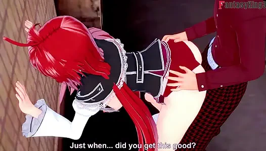 Rias Gremory dersten sonra beni seks yapmaya davet ediyor - dxd ntr çılgınlığı