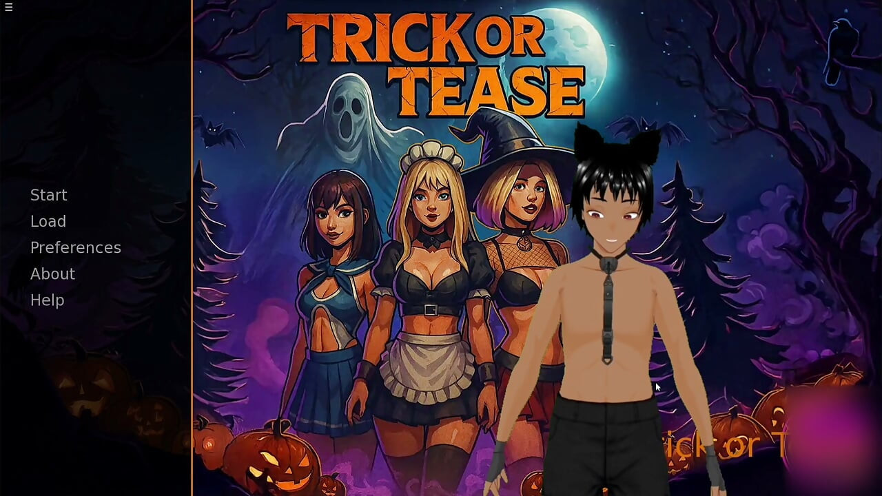 Trick Or Tease - Three beautiful ladies in costumes are hungry for some dick to lick, taste, suck and fuck